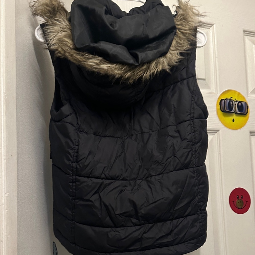 Heritage 1981 Black Puffer Pea Coat - Picture 2 of 3
